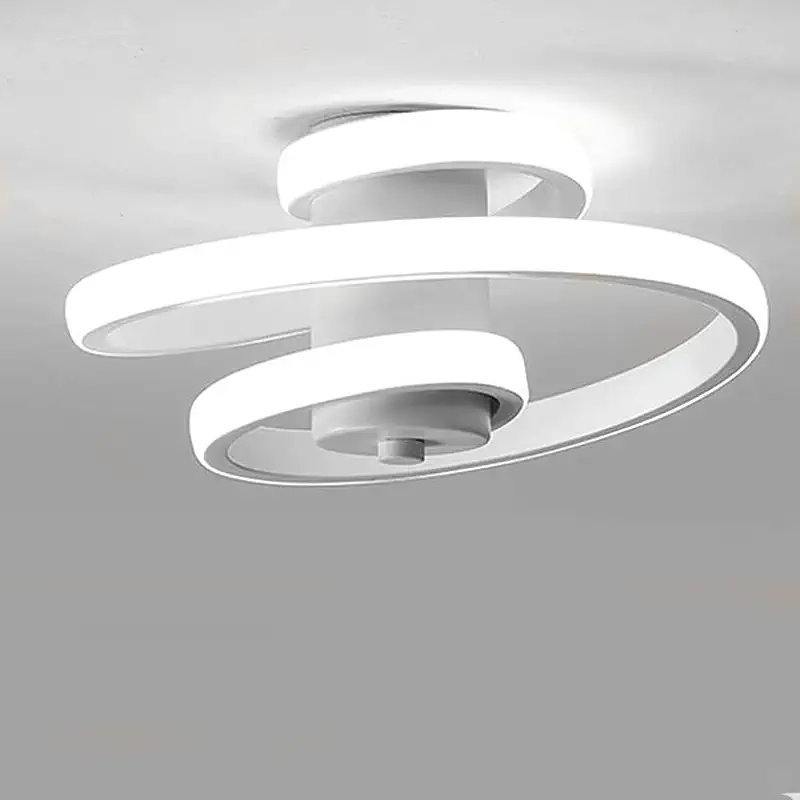 Ceiling Light Modern Creative Spiral LED ceiling Lamp
